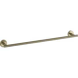 DELTA Champagne Bronze Trinsic 24" Wall Mounted Single Towel Bar Modern Brass