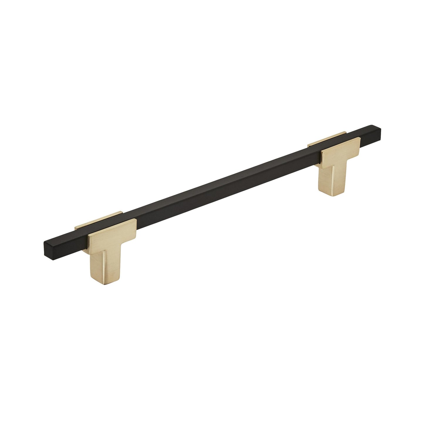 Amerock Urbanite 6-5/16" Cabinet Pull – Brushed Gold & Matte Black